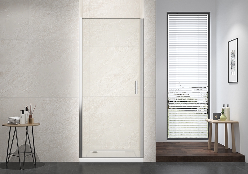 EX-210 6mm glass krom ferdig pivot klassisk dusjdør
