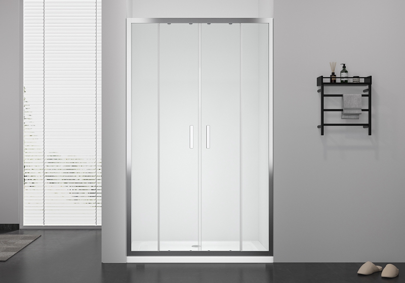 EX-502C 5 mm glidende slank dusjkabinett med 10 mm justering